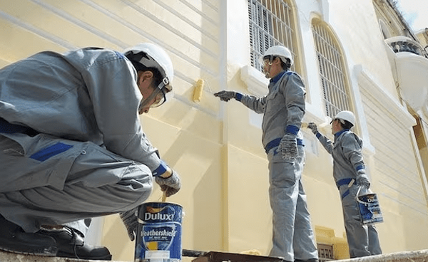 Giám sát giai đoạn thi công sơn tường